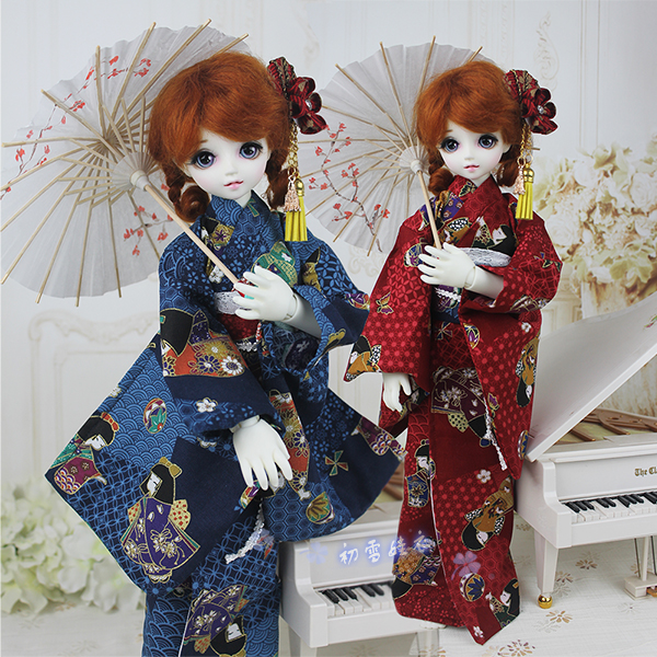 Japanese Girl Lifestyle - 1/6 1/4 1/3 BJD 日本の着物浴衣衣装 BJD/SD
