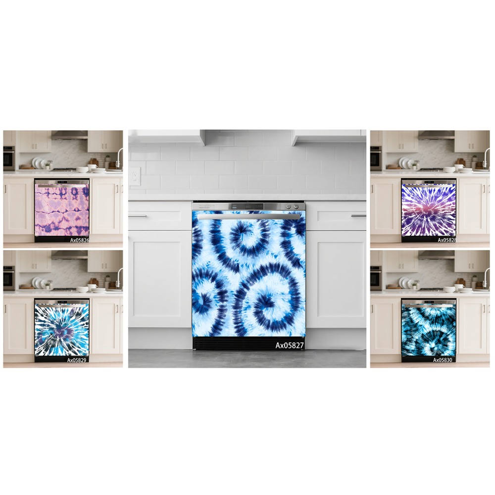 ボヘミアンタイダイスパイラルシボリグラデーション食器洗い機用 - Shibori Tie Dye のレビューと価格