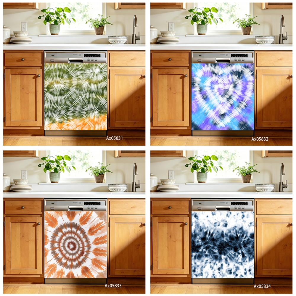 ボヘミアンタイダイスパイラルシボリグラデーション食器洗い機用 - Shibori Tie Dye のレビューと価格