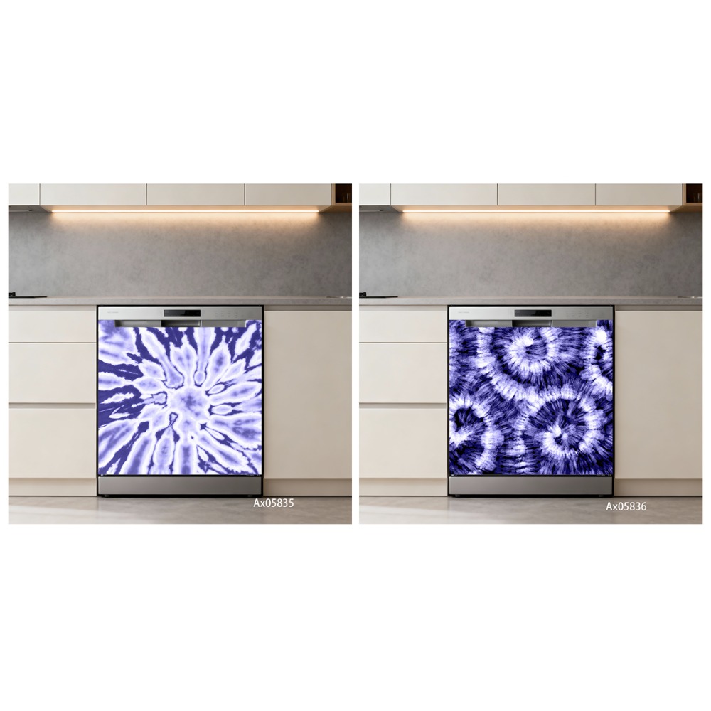 ボヘミアンタイダイスパイラルシボリグラデーション食器洗い機用 - Shibori Tie Dye のレビューと価格