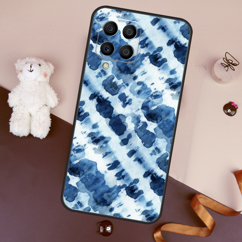 シボリインディゴタイダイケース Samsung Galaxy - Shibori Tie Dye のレビューと価格