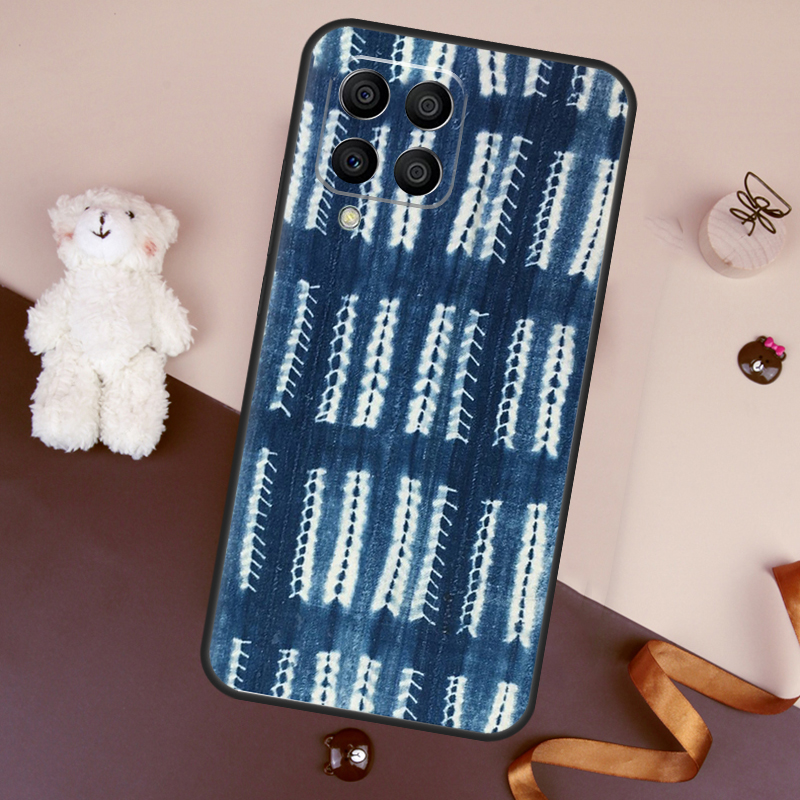 シボリインディゴタイダイケース Samsung Galaxy - Shibori Tie Dye のレビューと価格