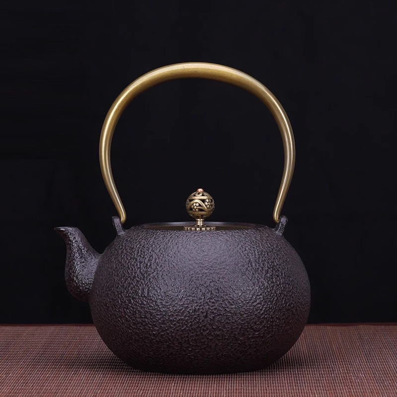 日本の鋳鉄製ティーポット1.2L - 伝統的なテツビンケトル - Cast Iron Tetsubin のレビューと価格