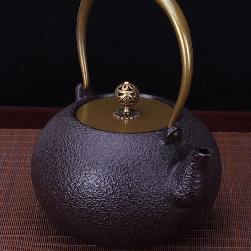 日本の鋳鉄製ティーポット1.2L - 伝統的なテツビンケトル - Cast Iron Tetsubin のレビューと価格