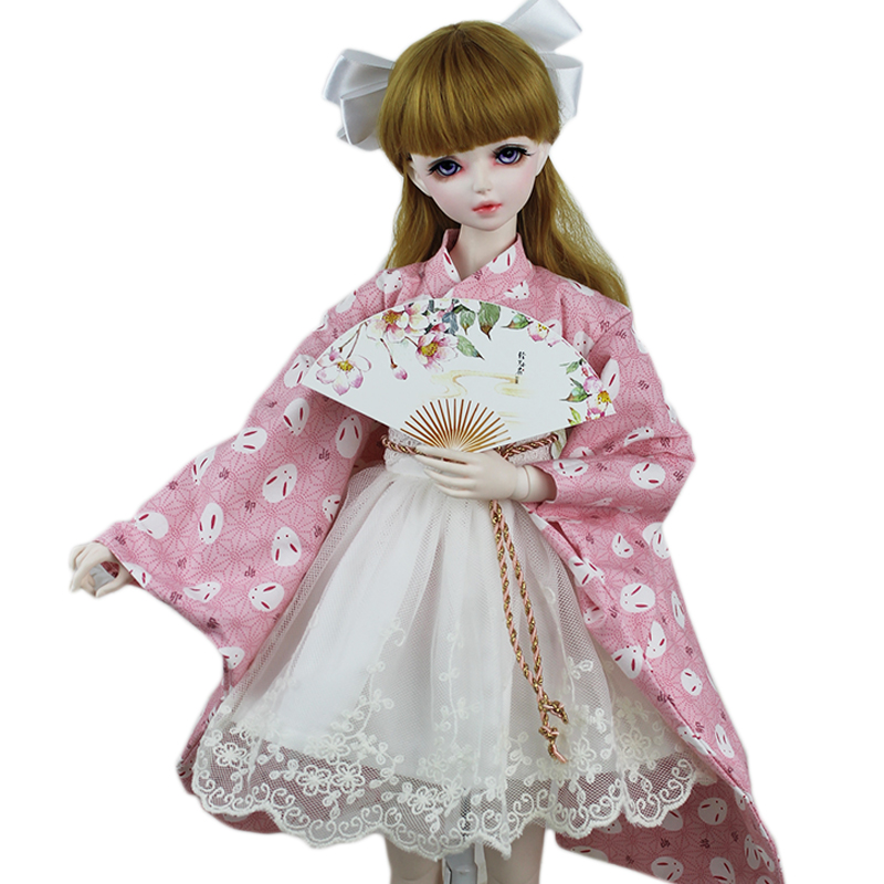 1/6 1/4 1/3 BJD 日本の着物浴衣 + スカート - Japanese Girl Lifestyle のレビューと価格