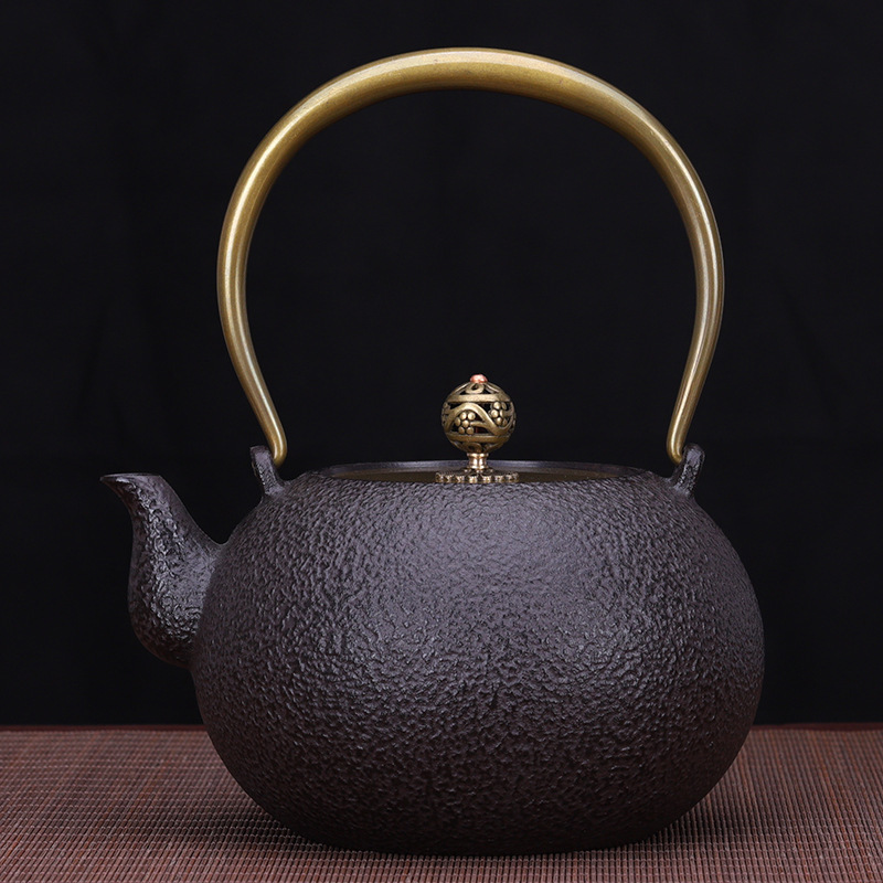 1.4 日本茶ポット 絶妙な梅と竹の塗装シリーズ 鋳鉄ケトル - Cast Iron Tetsubin のレビューと価格