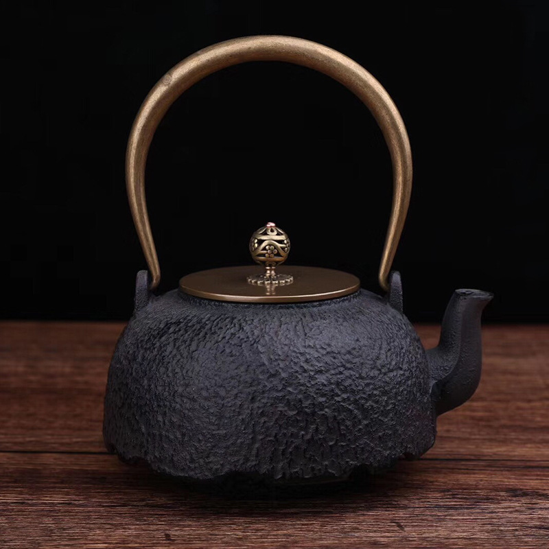 1.4 日本茶ポット 絶妙な梅と竹の塗装シリーズ 鋳鉄ケトル - Cast Iron Tetsubin のレビューと価格