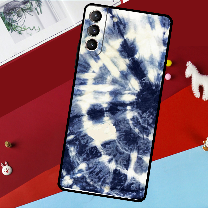 シボリインディゴタイダイ柄のSamsung Galaxy S - Shibori Tie Dye のレビューと価格