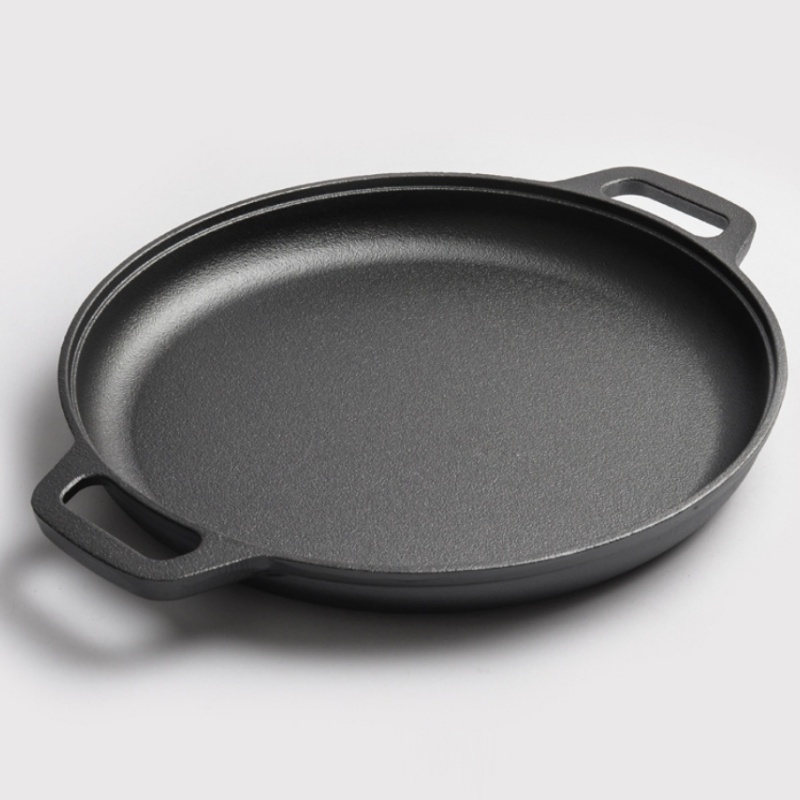 JUSTINLAU ダブルイヤーフライパン 鋳鉄製卵ステーキ - Cast Iron Tetsubin のレビューと価格