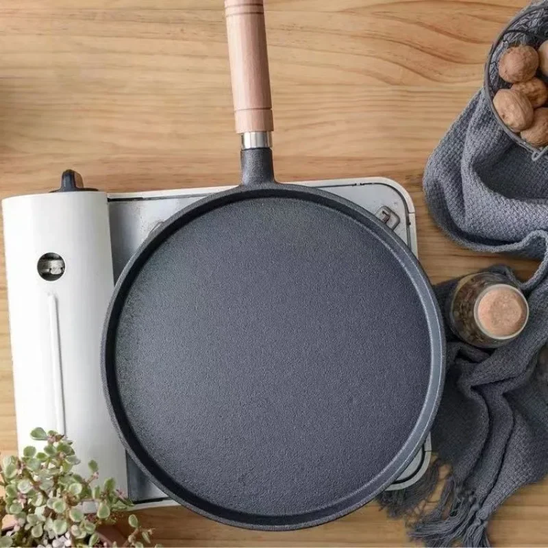26 センチメートル鋳鉄フライパン未コーティングノンスティッ - Cast Iron Tetsubin のレビューと価格