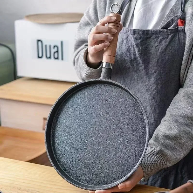 26 センチメートル鋳鉄フライパン未コーティングノンスティッ - Cast Iron Tetsubin のレビューと価格