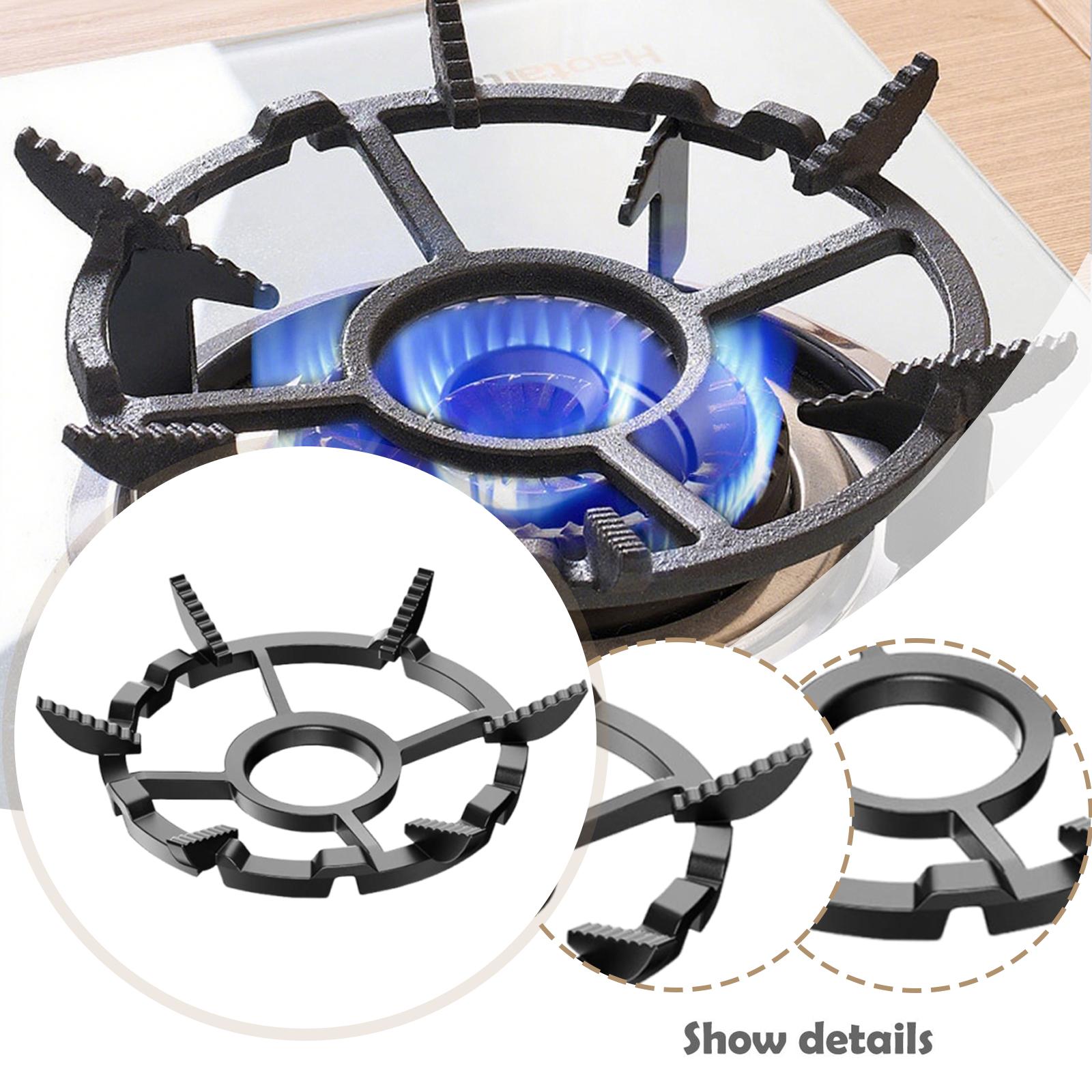 鋳鉄製中華鍋サポートポットラック滑り止め頑丈簡単設置コンロス - Cast Iron Tetsubin のレビューと価格