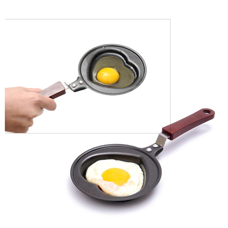ミニエッグフライキッチン用品朝食ラブパンパンケーキパンハート - Cast Iron Tetsubin のレビューと価格