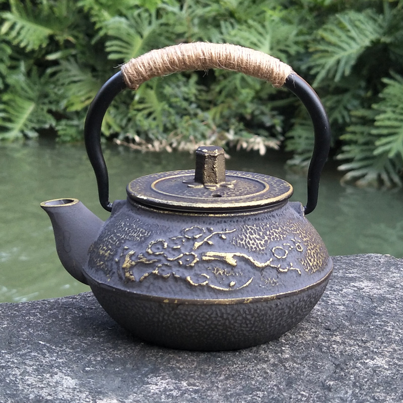 鋳鉄ティーポット日本 Tetsubin ケトルティーポット、 - Cast Iron Tetsubin のレビューと価格