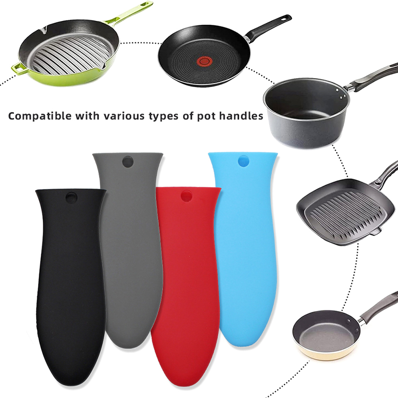 滑り止めシリコン鍋ハンドルホルダー、取り外し可能な調理器具パ - Cast Iron Tetsubin のレビューと価格