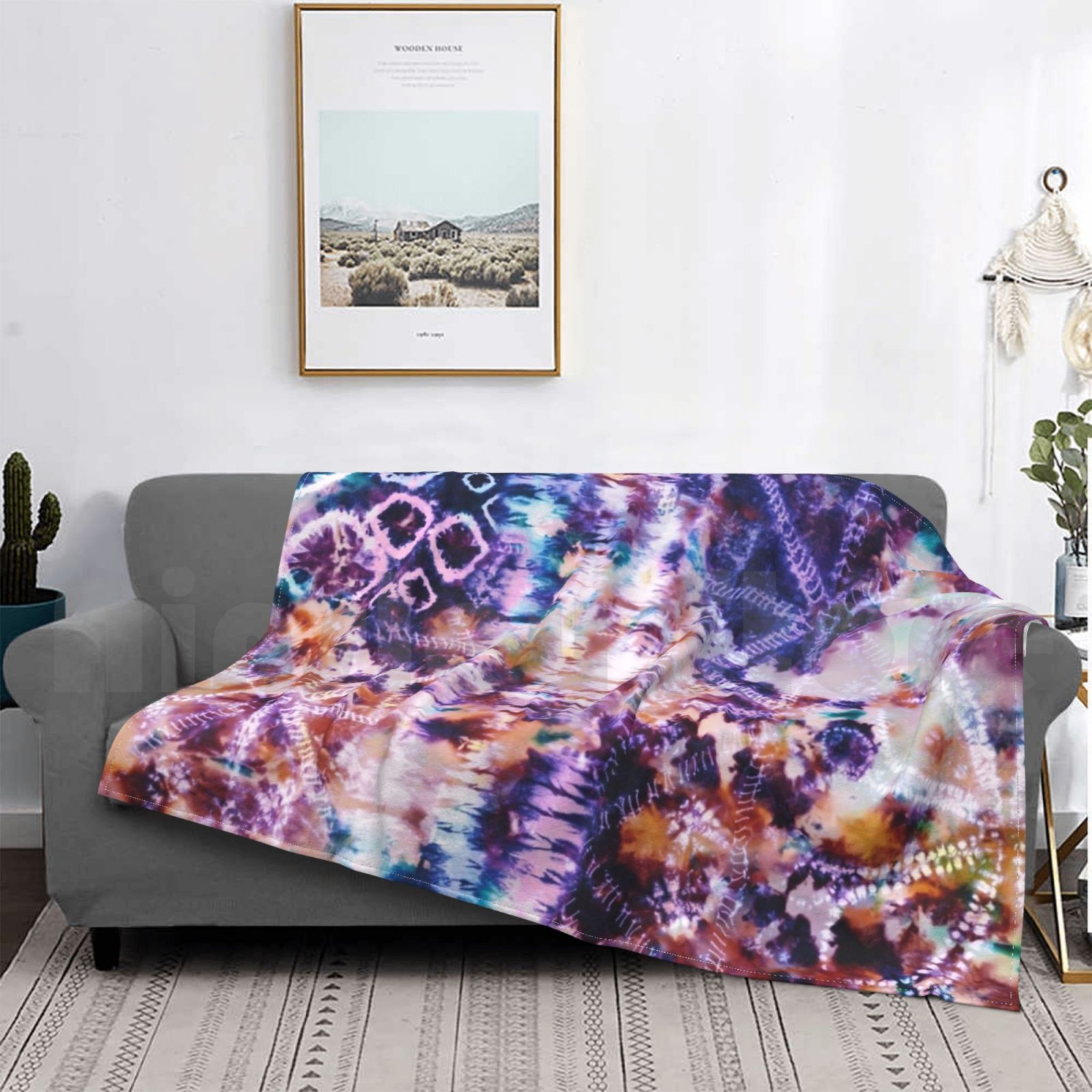 タイダイ染めシボリ海景ブランケット ファッション カスタムタ - Shibori Tie Dye のレビューと価格